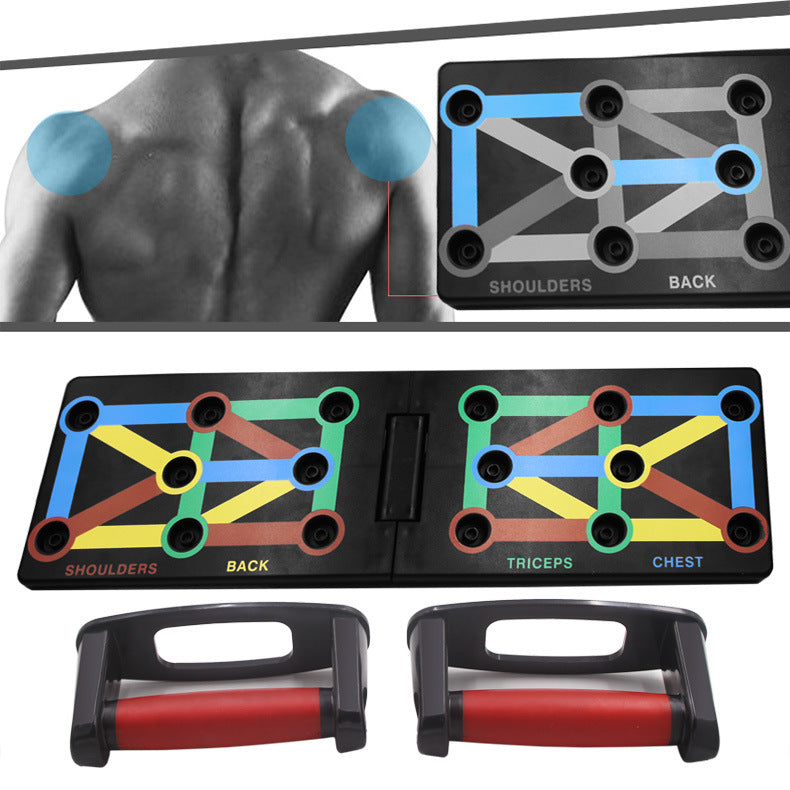 Multipurpose Push-Up Board for Beginners (W Shape)