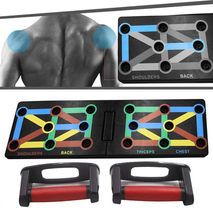 Multipurpose Push-Up Board for Beginners (W Shape)