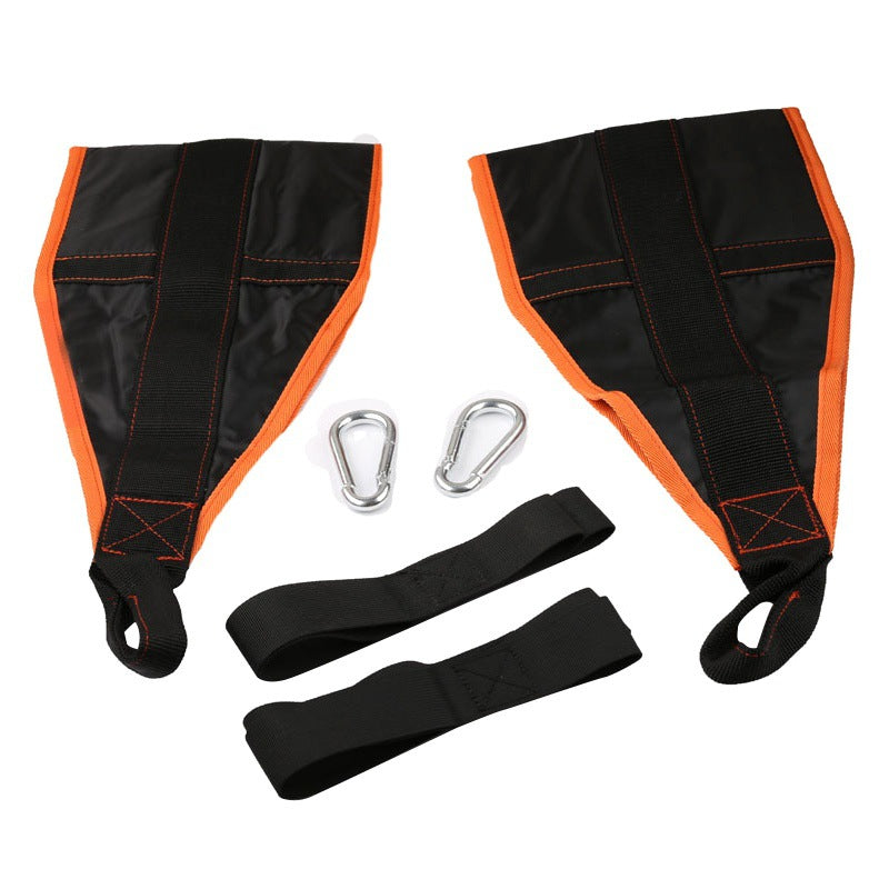 Fitness Hanging Ab Straps for Pull-Up Leg Raises (Pair)